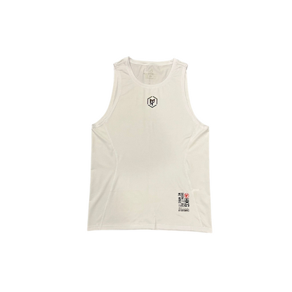 【籃壇】白色籃球背心 #短版併接 [Balllifehk] White Basketball Tank Top #SlimCut Merge