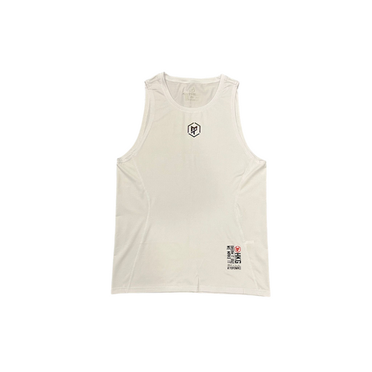 【籃壇】白色籃球背心 #短版併接 [Balllifehk] White Basketball Tank Top #SlimCut Merge