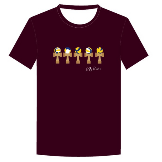 【排壇】休閑速干短袖衣 #劍球 【Volleylife】 Leisure short-sleeve Tee #Kendama