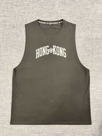 [MT Sports Culture] Sports vest #HONG KONG [MT ActiveVibe] sports vest blue