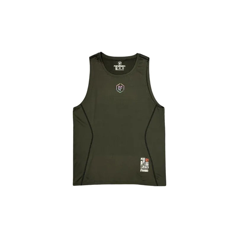 [MT Sports Culture] Sports vest #HONG KONG [MT ActiveVibe] sports vest blue