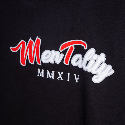 【MT Stay Low Key】MENTALITY design short-sleeved T-shirt