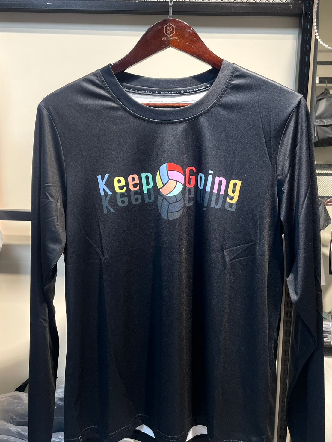 【排壇】速干薄版長袖衣 #KeepGoing 【Volleylife】Quick-drying thin long-sleeve Tee